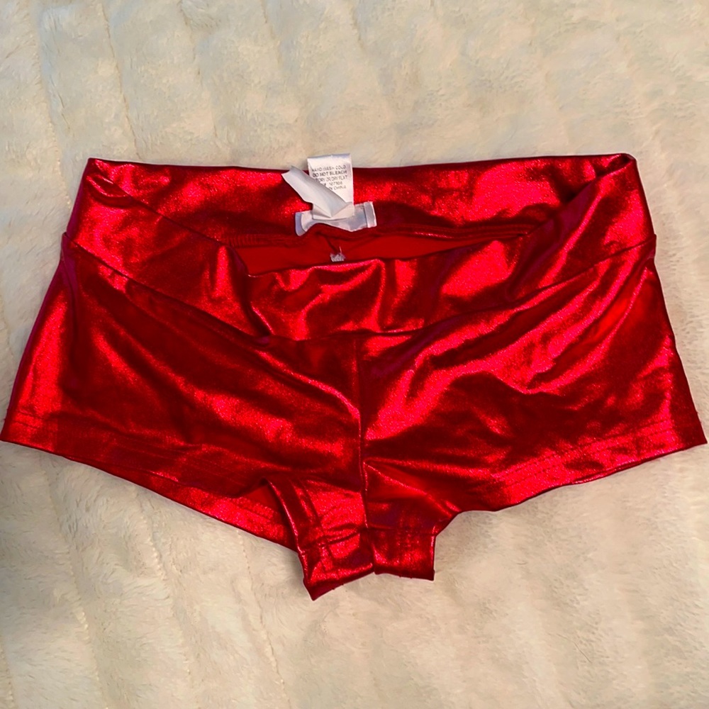 Shiny Red Costume Boy-short